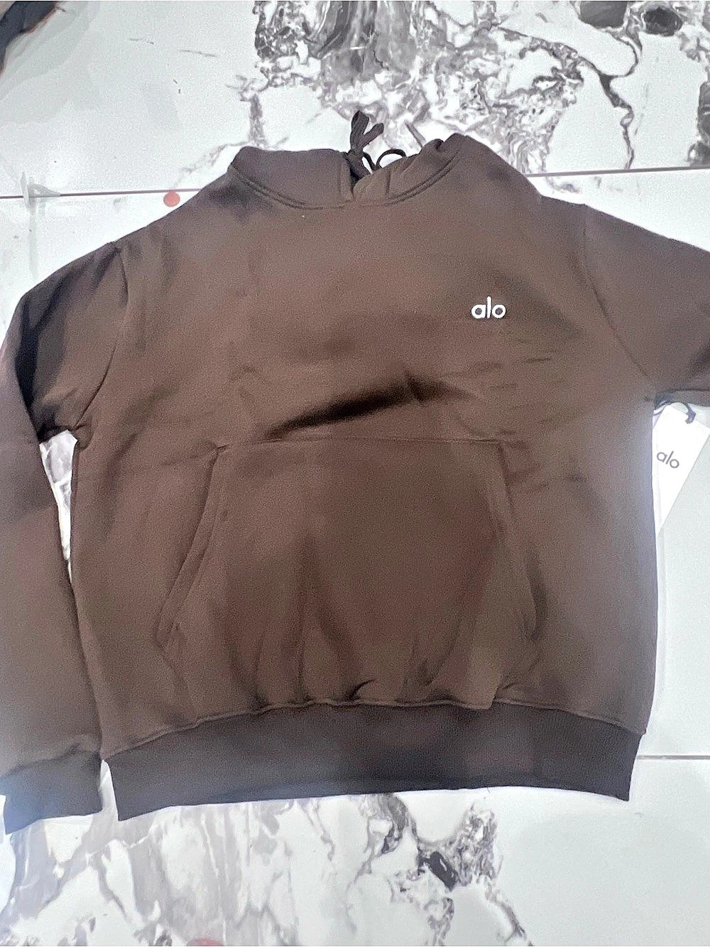 Alo Brown Hoodie Like New